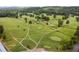 Aerial view of a beautiful golf course at 26 David Nw Rd, Cartersville, GA 30121