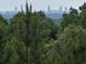 View of Atlanta skyline from wooded area at 220 Ridgecrest Se Rd, Mableton, GA 30126