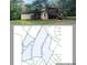 Plot map of property with dimensions at 220 Ridgecrest Se Rd, Mableton, GA 30126