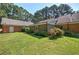 Brick house with screened porch and backyard at 45 Latimer Nw Ln, Cartersville, GA 30121