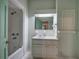 Bathroom with shower, toilet and vanity at 45 Latimer Nw Ln, Cartersville, GA 30121