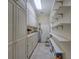 Walk-in pantry offering generous shelving and storage at 45 Latimer Nw Ln, Cartersville, GA 30121