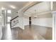 Spacious dining room with hardwood floors and chandelier at 6175 Grindle Rd, Cumming, GA 30041