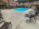 Community pool with plenty of lounge chairs for relaxation at 6520 Roswell Rd # 68, Atlanta, GA 30328