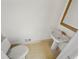 Clean bathroom with pedestal sink and tiled floor at 120 Blackberry Run, Fayetteville, GA 30214