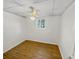 Spacious bedroom featuring wood flooring and a ceiling fan at 120 Blackberry Run, Fayetteville, GA 30214
