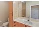 Bathroom with vanity, sink, and toilet at 401 16Th Nw St # 1157, Atlanta, GA 30363