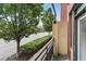Private balcony overlooking a tree-lined street at 401 16Th Nw St # 1157, Atlanta, GA 30363