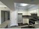 Modern kitchen with granite countertops and stainless steel appliances at 3777 Peachtree Ne Rd # 1622, Atlanta, GA 30319