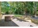 Relaxing hot tub on deck overlooking backyard at 6925 Keswick Ct, Cumming, GA 30040