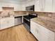 Kitchen with granite countertops and stainless steel appliances at 2416 Peachwood Ne Cir # 9, Atlanta, GA 30345