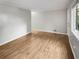 Living room with light gray walls and wood-look flooring at 2416 Peachwood Ne Cir # 9, Atlanta, GA 30345