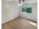 Bedroom with hardwood floors and a ceiling fan at 2416 Peachwood Ne Cir # 9, Atlanta, GA 30345