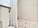 Bathroom with a bathtub and shower, updated tile at 3334 Peachtree Ne Rd # 704, Atlanta, GA 30326