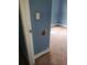 Blue walls and brown carpet in bedroom with damage at 2159 Martin Luther King, Jr. Dr, Atlanta, GA 30310