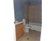 Small bathroom with shower/tub combo at 2159 Martin Luther King, Jr. Dr, Atlanta, GA 30310