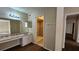 Bathroom with vanity, shower, and ample storage at 3010 Parc Lorraine, Lithonia, GA 30038