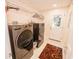 Basement laundry room with LG washer and dryer at 377 Mill Ridge Way, Lawrenceville, GA 30046
