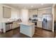 Modern kitchen with stainless steel appliances and granite countertops at 2248 Annes Lake Cir, Lithonia, GA 30058