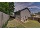 Landscaped backyard with a view at 2248 Annes Lake Cir, Lithonia, GA 30058