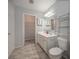 Double vanity bathroom with a separate shower and closet at 2100 Meadow Peak Rd, Duluth, GA 30097