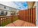 Enjoy your private deck overlooking the backyard at 2100 Meadow Peak Rd, Duluth, GA 30097