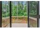 Wooden deck with access to backyard at 105 Summerlin Dr, Canton, GA 30115