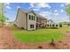 House exterior with backyard and screened porch at 105 Summerlin Dr, Canton, GA 30115