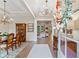 Bright and spacious entryway with hardwood floors and chandelier at 105 Summerlin Dr, Canton, GA 30115
