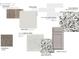 Visual representation of kitchen design with materials and colors for the kitchen at 24 Cheney St, East Point, GA 30344