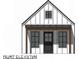 Front elevation of a modern farmhouse with a dark front door at 24 Cheney St, East Point, GA 30344