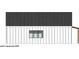 Left side elevation of a farmhouse-style home with a dark metal roof at 24 Cheney St, East Point, GA 30344