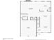 Single-story floor plan with 2 living rooms, kitchen and dining at 5908 Bluegrass Vw, Fairburn, GA 30213