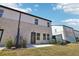 Townhouse backyard with patio and small lawn at 269 Bald Ave # 18, Stockbridge, GA 30253
