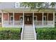 White columns and large front door on a brick home at 3651 Chandler Haulk Rd, Loganville, GA 30052