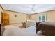 Spacious main bedroom with sitting area and access to the backyard at 3651 Chandler Haulk Rd, Loganville, GA 30052