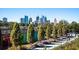 View of the Atlanta skyline from a park-like setting at 371 Skylar Se Way, Atlanta, GA 30315