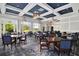 Casual dining area with multiple tables and large windows at 4215 Tattnall Run, Acworth, GA 30101
