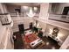 Elegant two-story lobby with chandelier and seating at 4215 Tattnall Run, Acworth, GA 30101