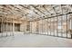 Unfinished basement with exposed framing and plumbing at 4215 Tattnall Run, Acworth, GA 30101
