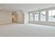 Spacious bonus room with carpeted floor and windows at 4215 Tattnall Run, Acworth, GA 30101