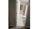 Clean bathroom with a bathtub, shower, and tiled floor at 9904 Hamilton Dr, Douglasville, GA 30135