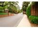 Paved road leading into the Howell Mill Plantation community at 3081 Howell Mill Nw Rd # 3, Atlanta, GA 30327