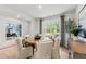 Casual dining area with round table and hardwood floors at 263 Arwen Drive Lot 65, Mcdonough, GA 30252