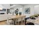 Open dining area with wood table and view into Gathering room at 263 Arwen Drive Lot 65, Mcdonough, GA 30252