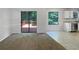 Living room with access to deck and kitchen at 2110 Glenwood Downs Dr, Decatur, GA 30035
