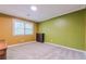 Bedroom with two-tone painted walls and carpeted floors at 303 Walnutwood Trl, Roswell, GA 30075