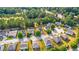Aerial view showcasing the community and surrounding landscape at 3037 Nicholas Dr, Villa Rica, GA 30180