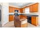 Kitchen boasts ample cabinetry, an island, and modern appliances at 3037 Nicholas Dr, Villa Rica, GA 30180