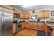 Well-equipped kitchen with ample cabinetry and stainless steel appliances at 3756 Bondurant Dr, Douglasville, GA 30135